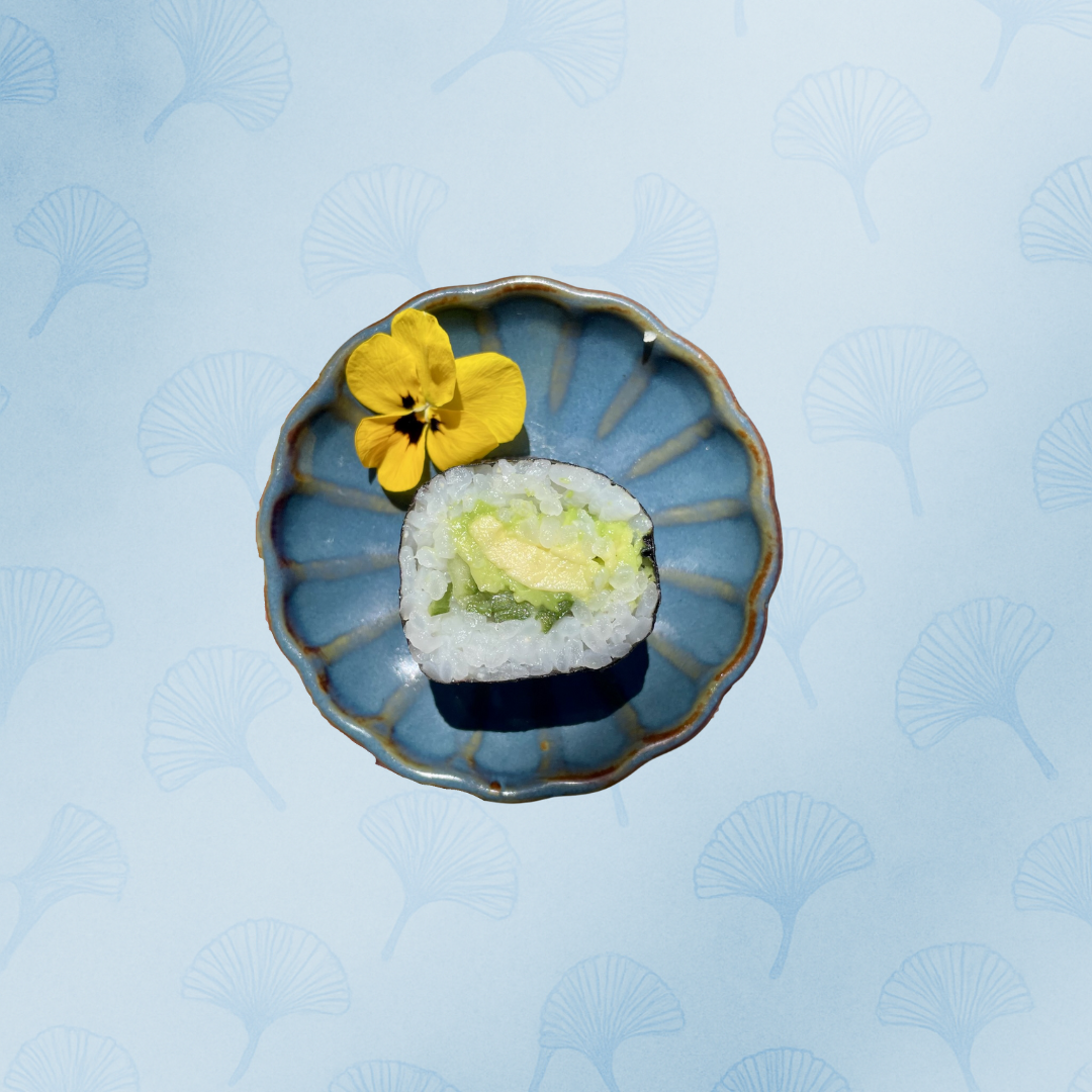 Avocado and cucumber